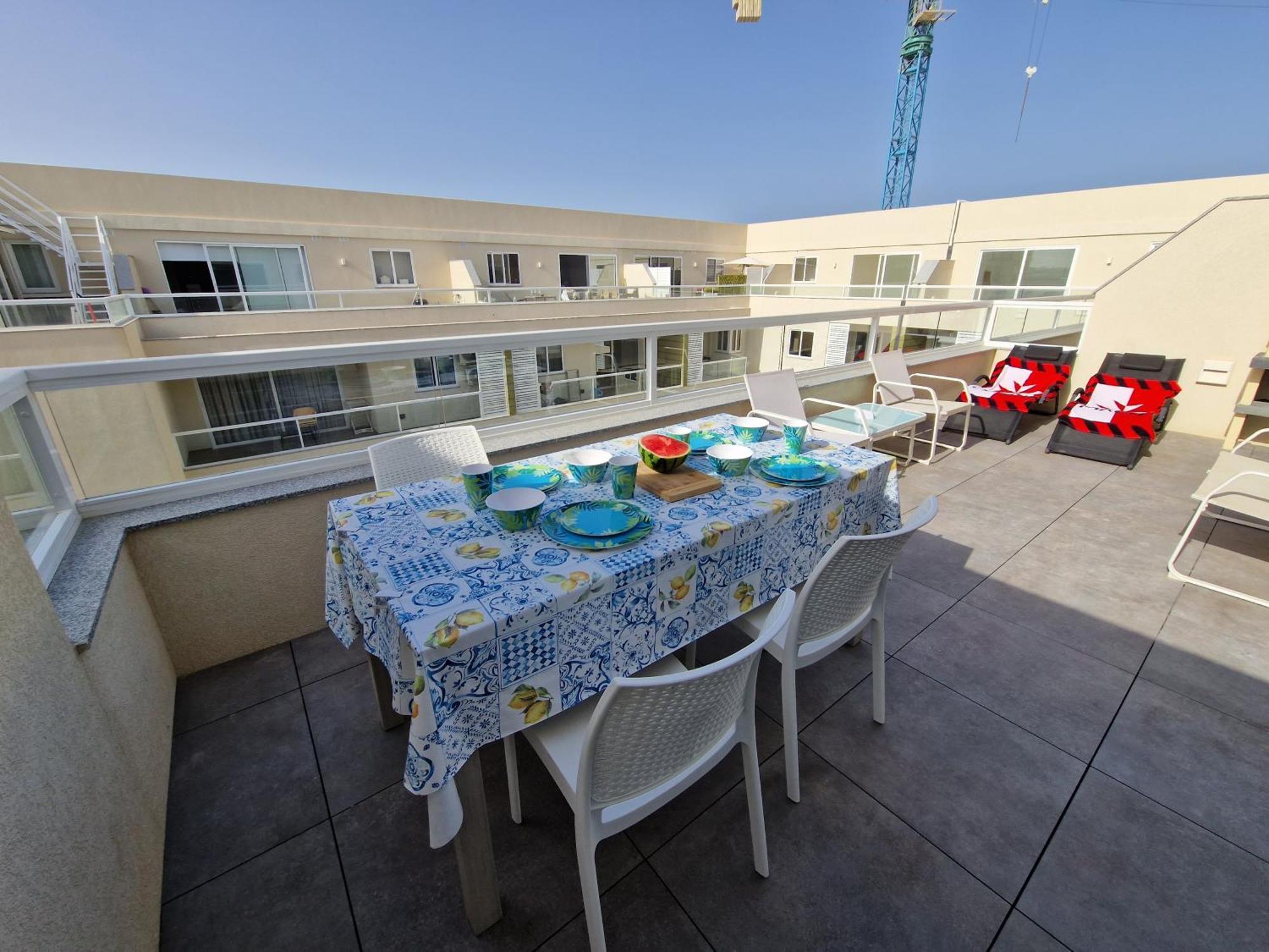 Apartmán Sea View New Penthouse Terrace & Garage Parking St. Paul's Bay Exteriér fotografie